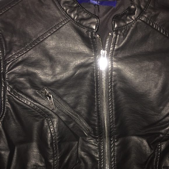 Apt 9 faux leather jacket - Picture 2 of 14